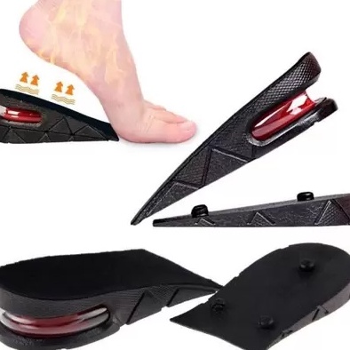 2 pares Palmilha completa Aumente 7cm De Altura Ar Max Anti Impacto Em Pvc em Oferta na Shopee
