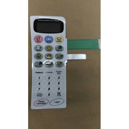 Membrana Teclado  Forno Microondas Panasonic Nns69