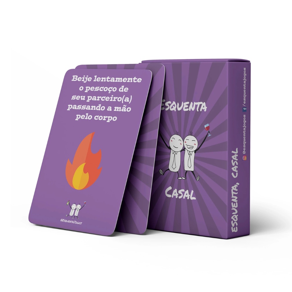 Baralho Esquenta, Casal - Erótico Casal Swing