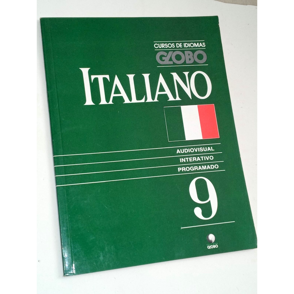 Livro Curso De Idiomas Globo Italiano Volume 9