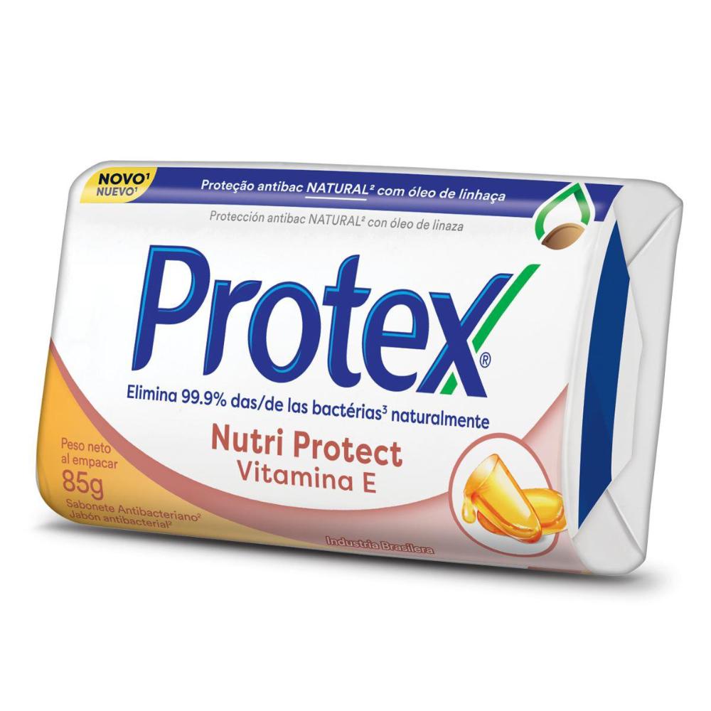 Sabonete Antibacteriano em Barra Protex Nutri Protect Vitamina E 85g em Oferta na Shopee
