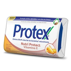 Sabonete Antibacteriano em Barra Protex Nutri Protect Vitamina E 85g