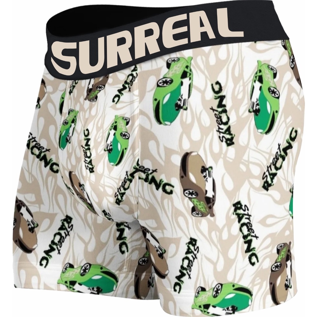 Kit com 1 Cueca Boxer Infantil de microfibra Menino Criança Original Estampada