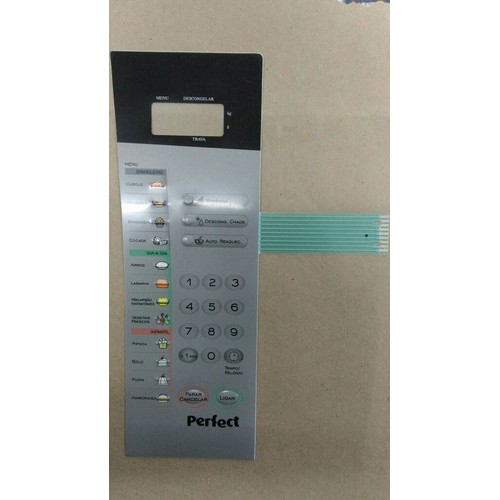 Membrana Teclado  Forno Microondas Panasonic Nnst 558