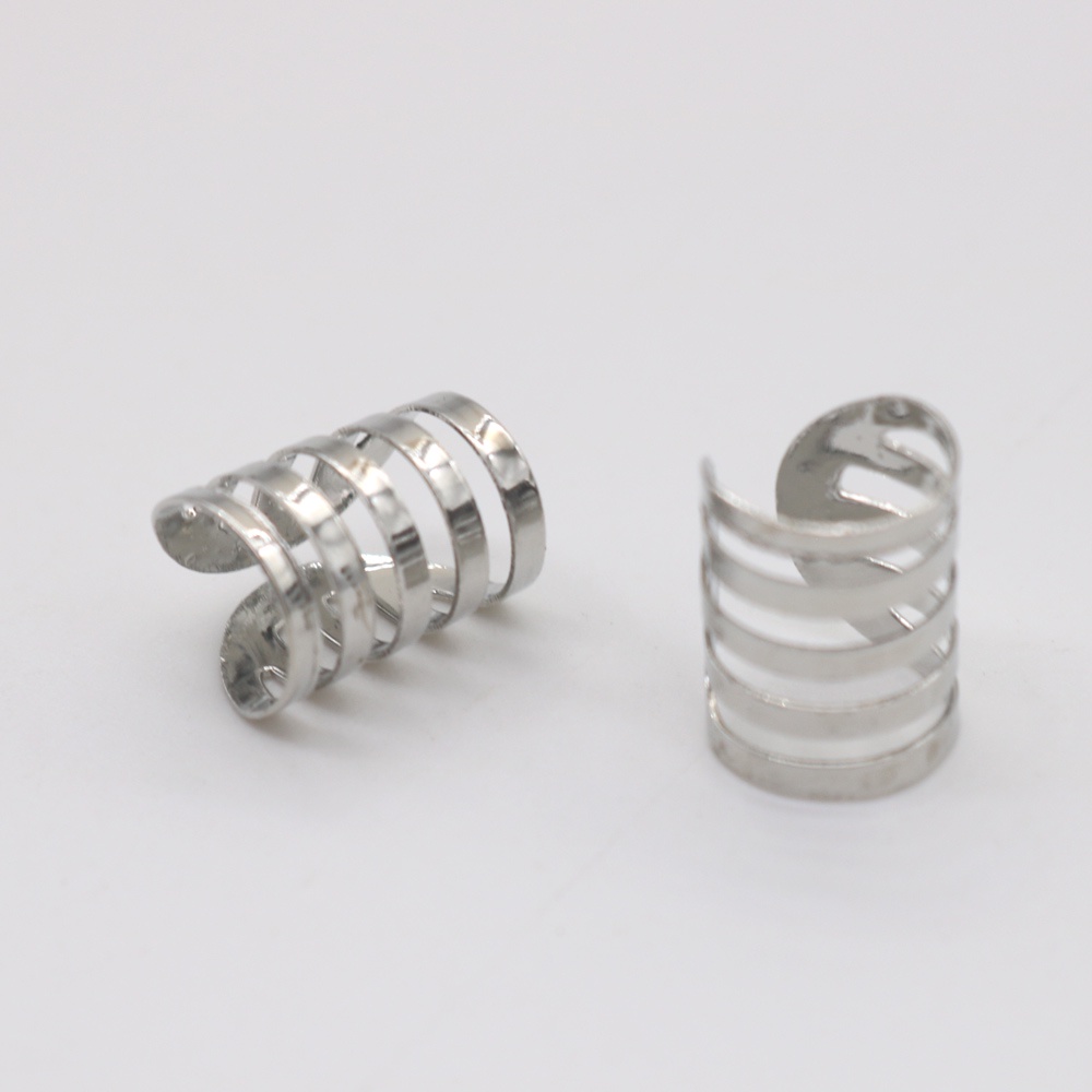 brinco de pressão fake piercing para cartilagem bijuteria fina folheada redondo acessórios de brinco feminino masculino em Oferta na Shopee
