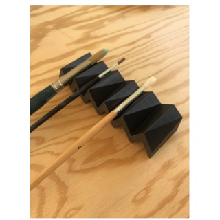 Porta pincel / suporte pinceis pintura em Oferta na Shopee