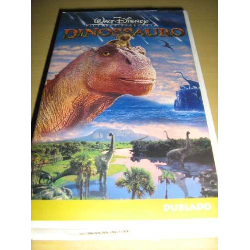 Vhs : Dinossauro -walt Disney lacrado