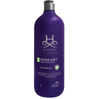 Shampoo Hydra Extra Soft Super Suave - 1 L Pet Society em Oferta na Shopee