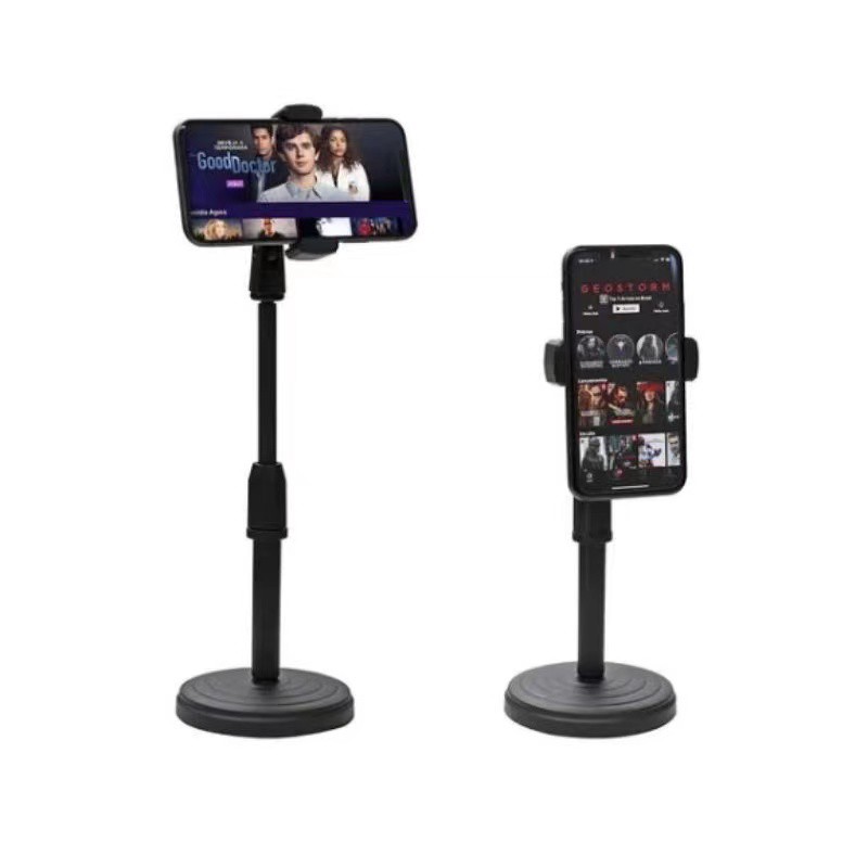 Suporte para tripé, telefone celular, smartphone, desktop portátil selfie 360º