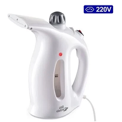 Passadeira Elétrica 220v a Vapor Útil Eletro, Compacta Portátil Branca - Promoção — imagem 1