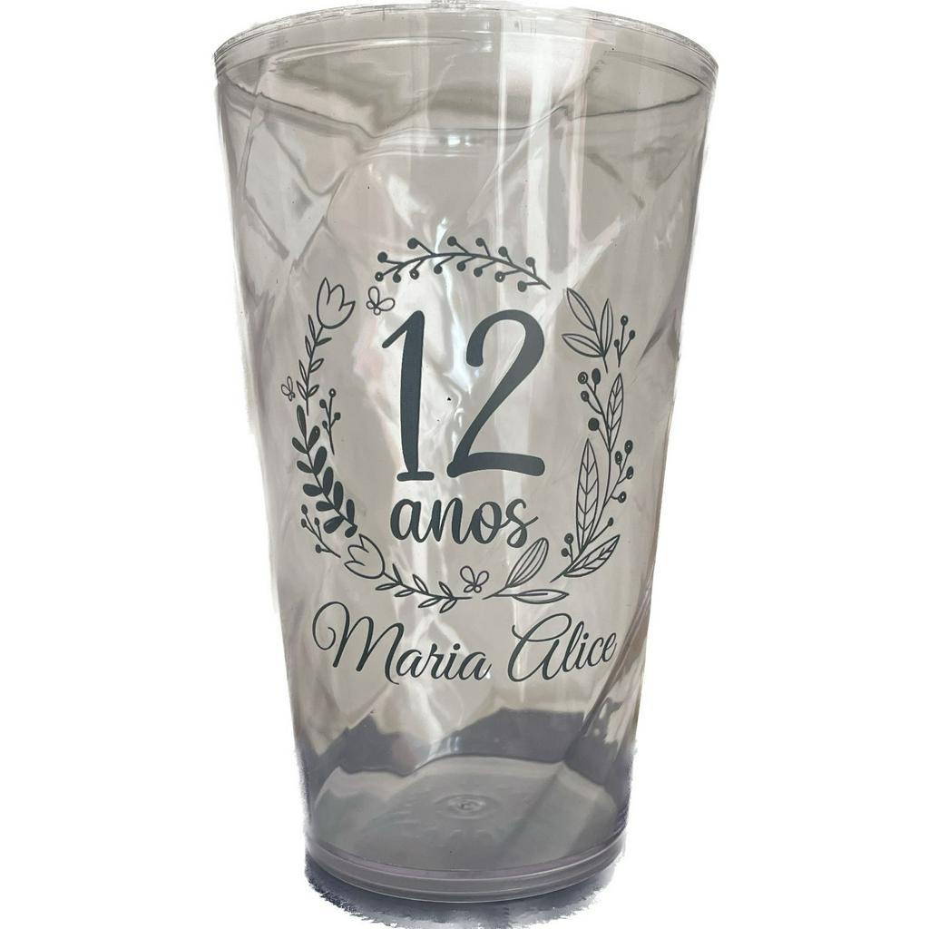 Kit 70 Copos Twister 500ml - Personalizado