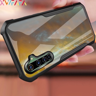 Capa Armadura Transparente Anti-Impacto Com Airbag Para Realme X50 X3 SuperZoom C3 6 5 Pro 6S 6i 5i 5S