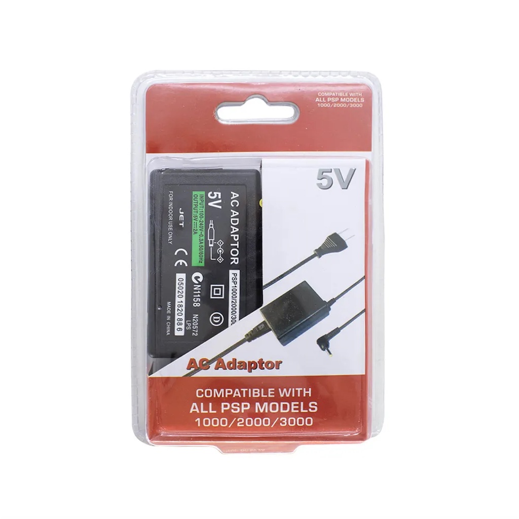 Carregador Fonte Bivolt 110-220v Para Psp 1000 2000 3000
