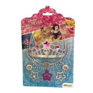 Kit De Beleza Das Princesas Da Disney Infantil 4 Pecas