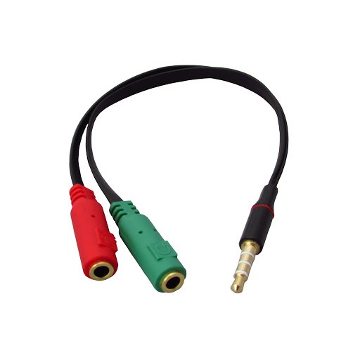 SPLITTER Y FONE + MIC P2 P3 MACHO x 2 p2 femea para ultrabook