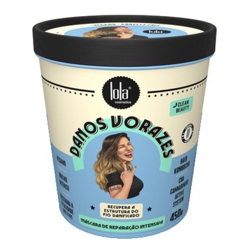 Máscara Danos Vorazes de Reparação Intensiva 450g Lola Cosmetics