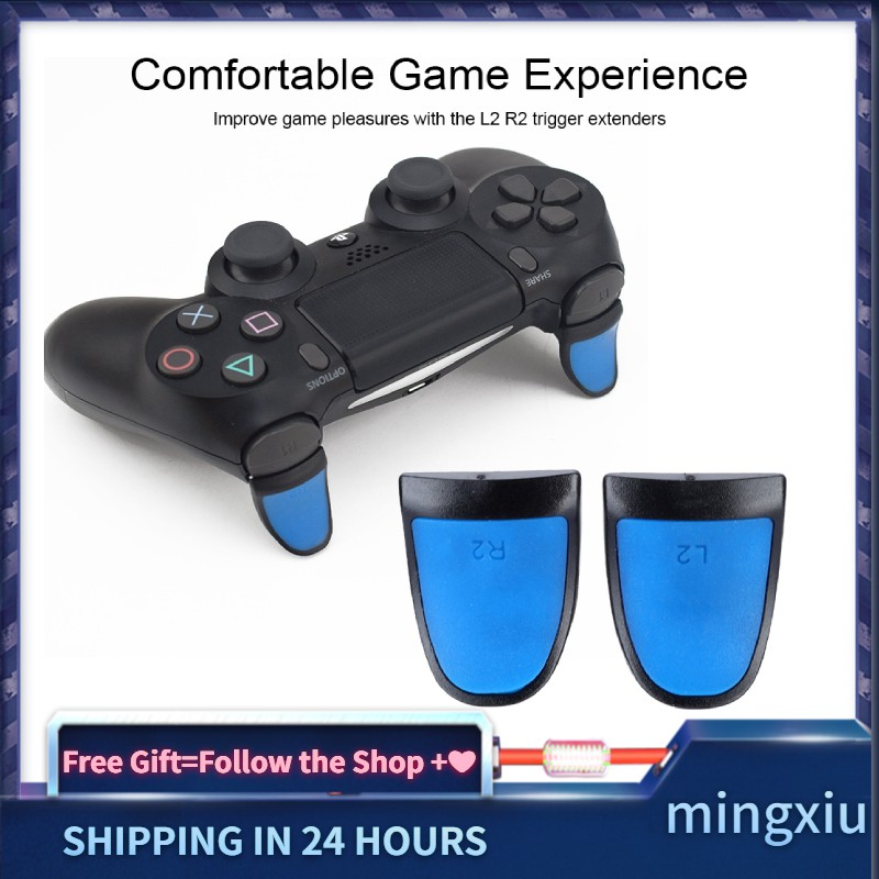 L2 R2 Controller Extenders Botões Extensão Trigger Touch Extended Grips