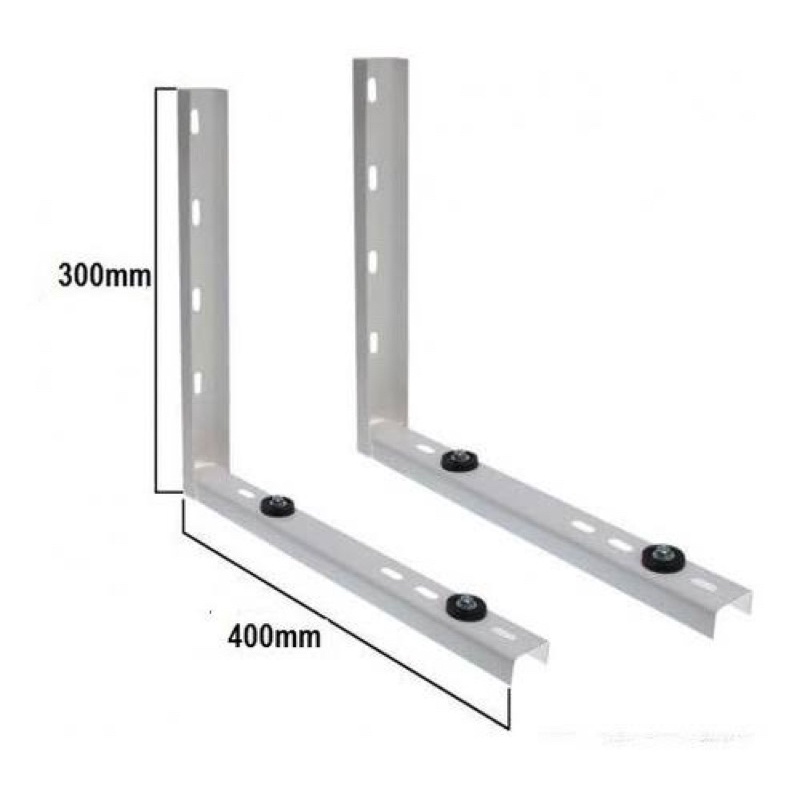 SUPORTE AR CONDICIONADO SPLIT 400MM 7 Á 12 MIL CONDENSADORA QUADRADA