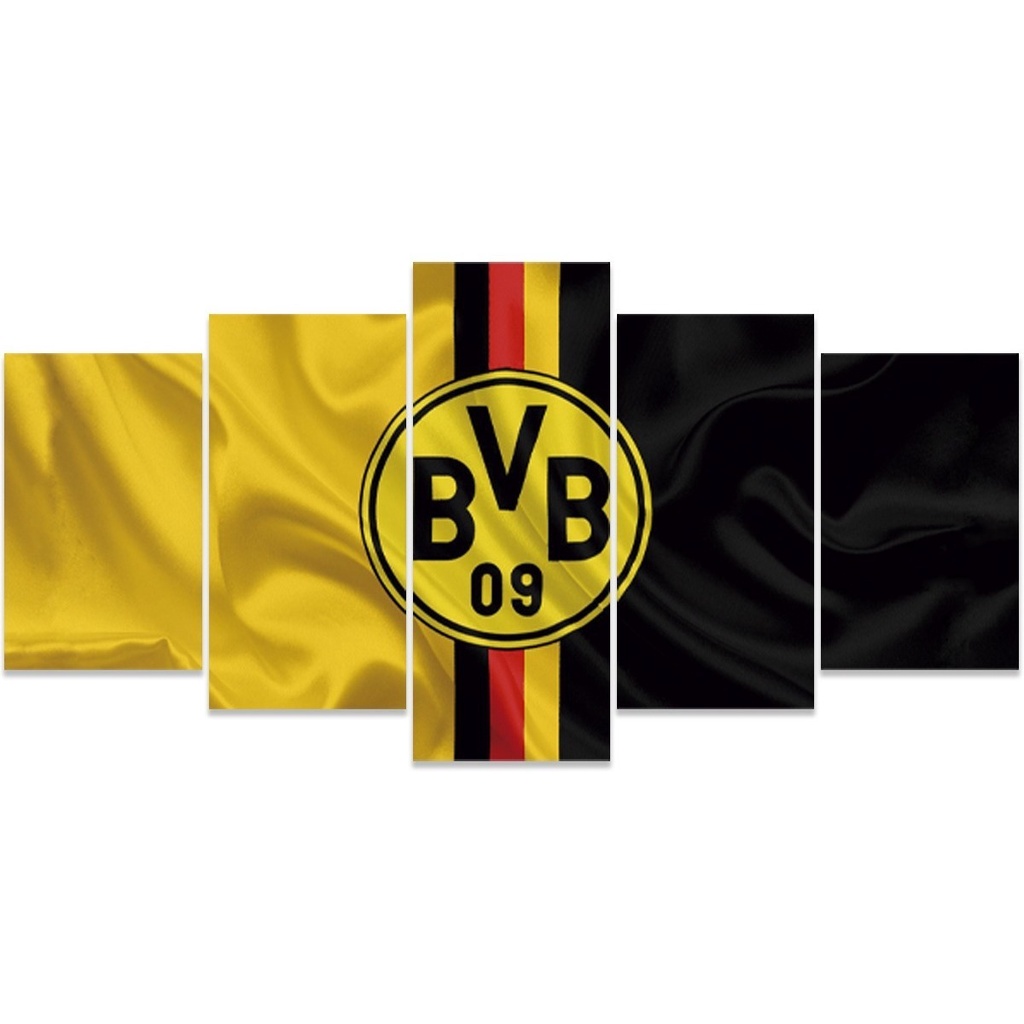 Quadro Decorativo Sala Quarto Escritório Borussia Dortmund