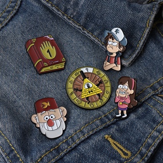 Broche Decorativo Liga De Gravity Falls Laqueada