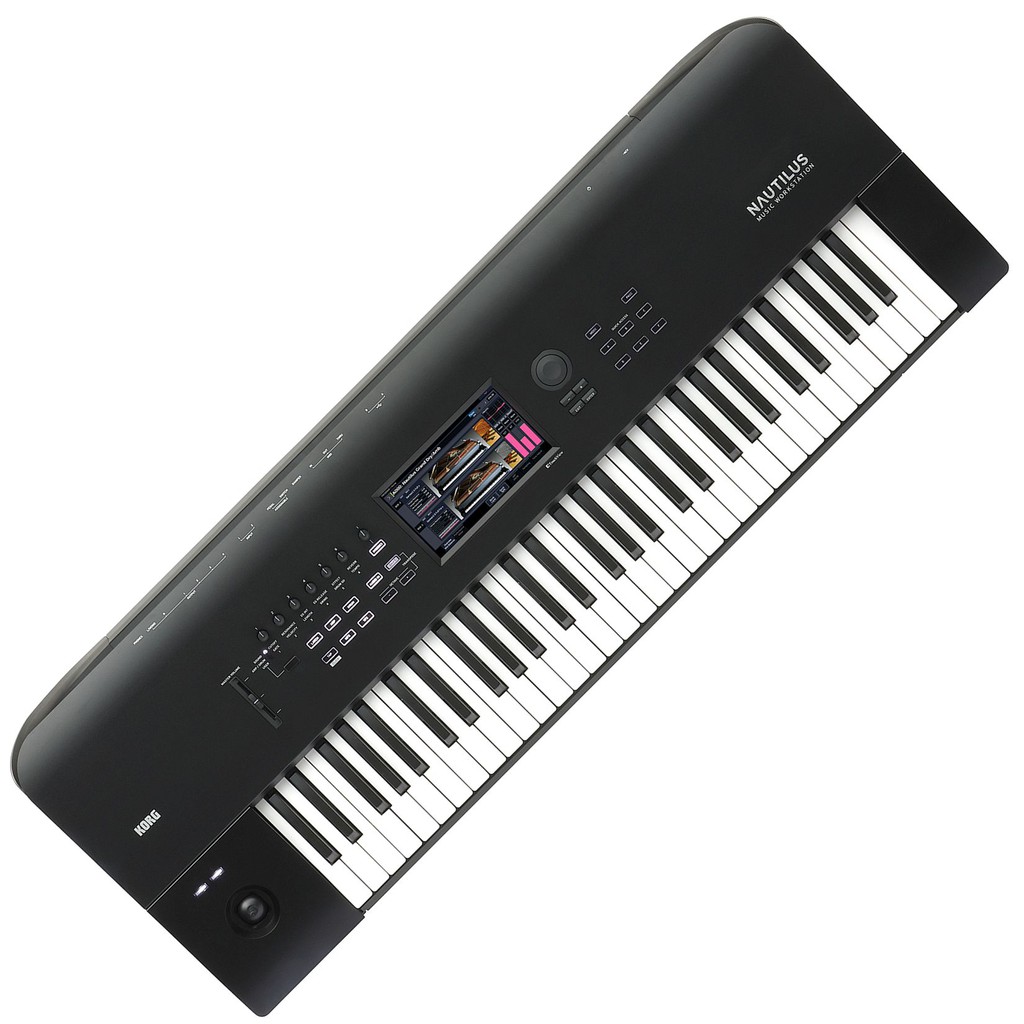 Korg NAUTILUS 61 61-Key Digital Performance Workstation Keyboard, Black |  Shopee Brasil