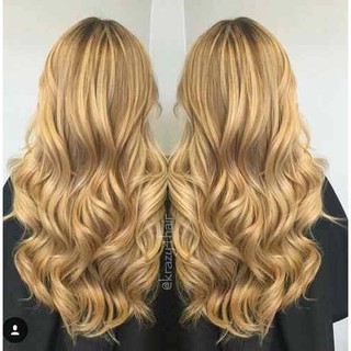 Aplique Tic Tac Bio Orgânico 60cm Loiro Dourado