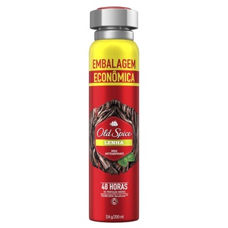 Desodorante Spray Antitranspirante Old Spice Lenha 200mL