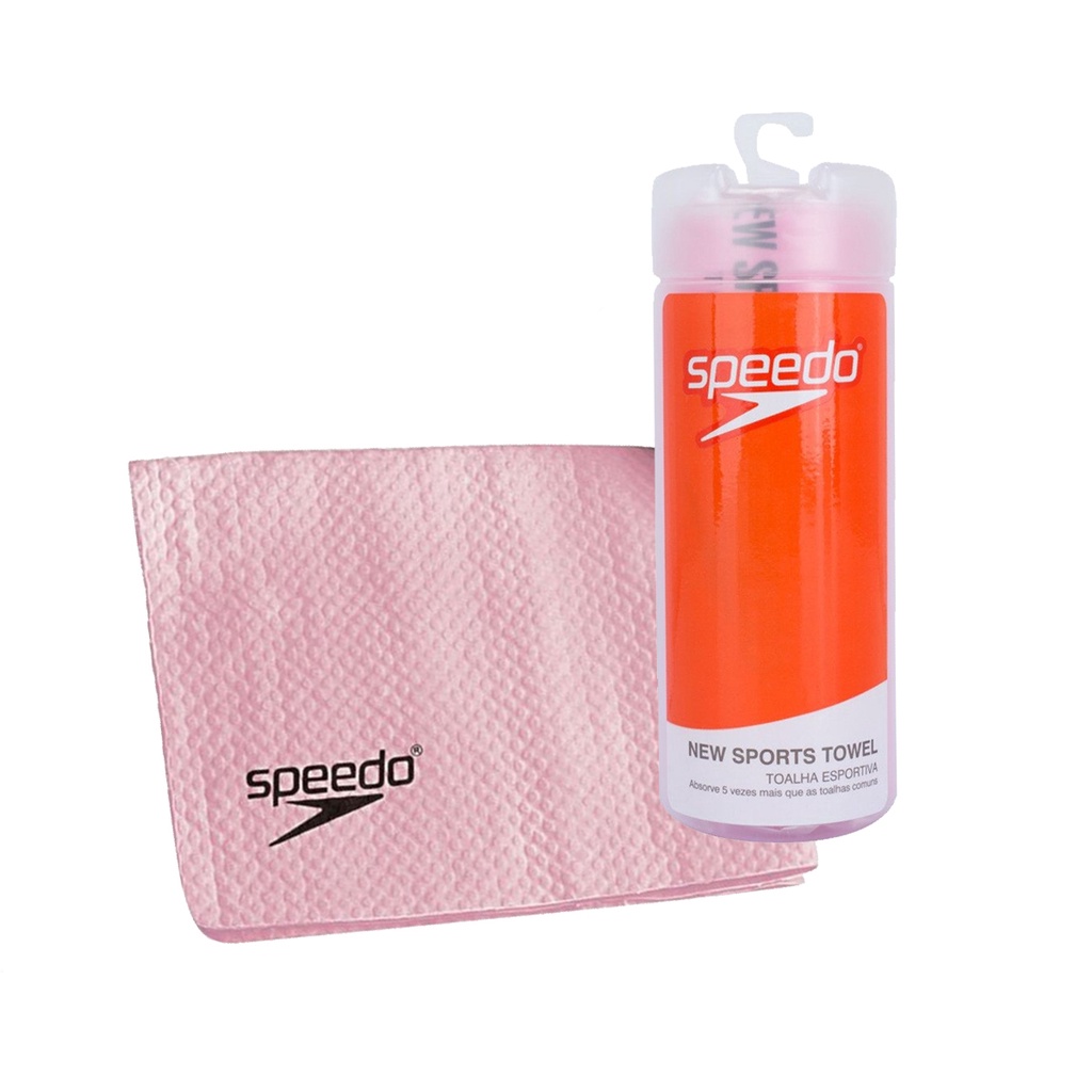 Toalha Esportiva New Sports Speedo 629048 Rosa