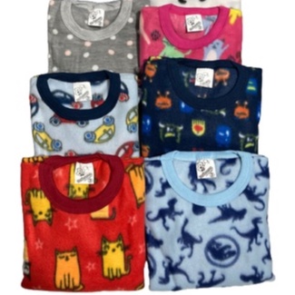 Conjunto Pijama roupa Infantil SOFT Menino Menina feminino masculino Bebe