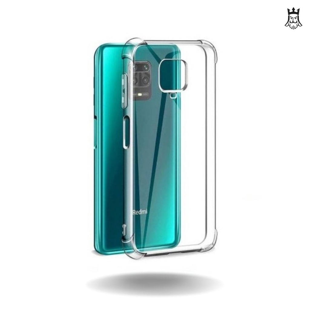 CAPA TPU XIAOMI REDMI NOTE 9 / REDMI NOTE 9S / POCO X3 / POCO M3 / REDMI 9 - Capinha Transparente Anti Shock para Celular