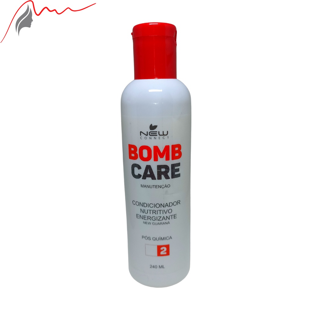 Condicionador Bomb Care Pós Química Cabelos Hidratados e Sedosos
