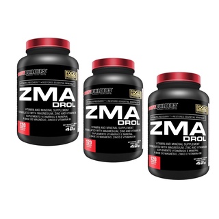 Kit 3x Zma Drol 120 Cáps -Bodybuilders