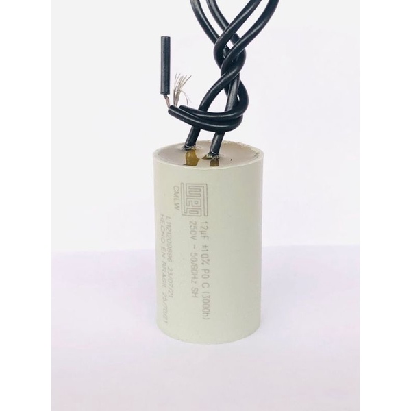 Capacitor 12uf 250vac 50/60 Hz  Motor 220v centrífuga Wanke