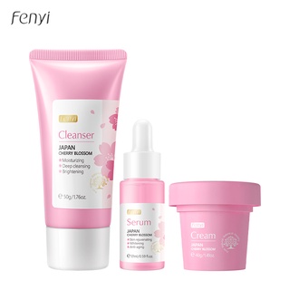 Conjunto De Cuidados Com A Pele Fenyi Flor De Cerejeira Sérum Creme Remover O Local Escuro