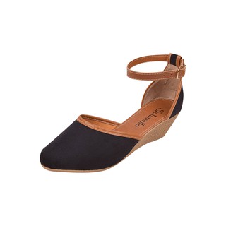 Sandália Feminina Anabela Solamello Fivela 070F