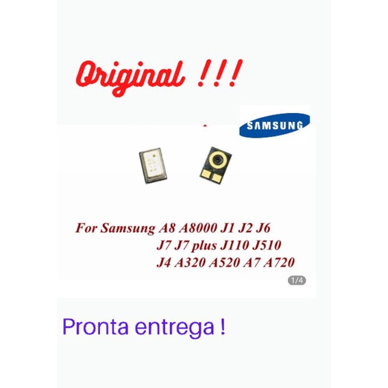 Microfone Samsung Galaxy A7 A7000 A8 A8000 A9 A9 Pro J1 J2 J200 2015 J5 J7 Prime On7 2016 Transmissor Microfone Mic Speaker