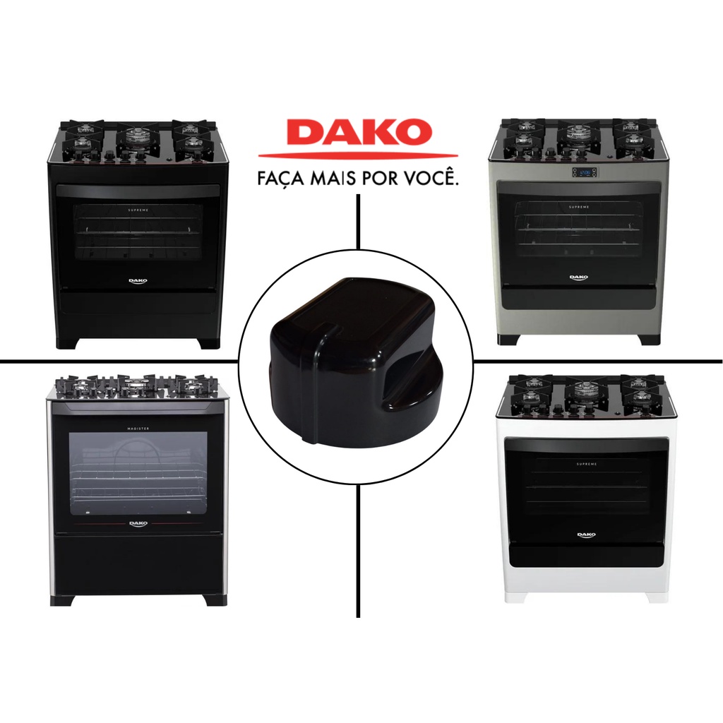 BOTÃO AVULSO FOGÕES DAKO SUPREME E DAKO MAGISTER 100% ORIGINAL