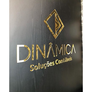 Logo em Acrílico Espelhado + Nome Cantinho do Café em Oferta na Shopee