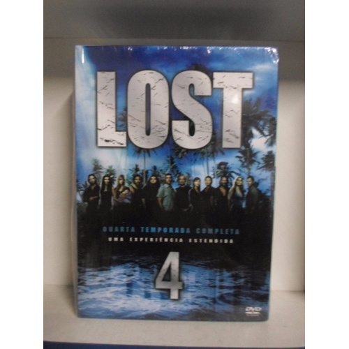 Dvd Lost - Quarta Temporada Completa - Original (Usado somente 1 vez)