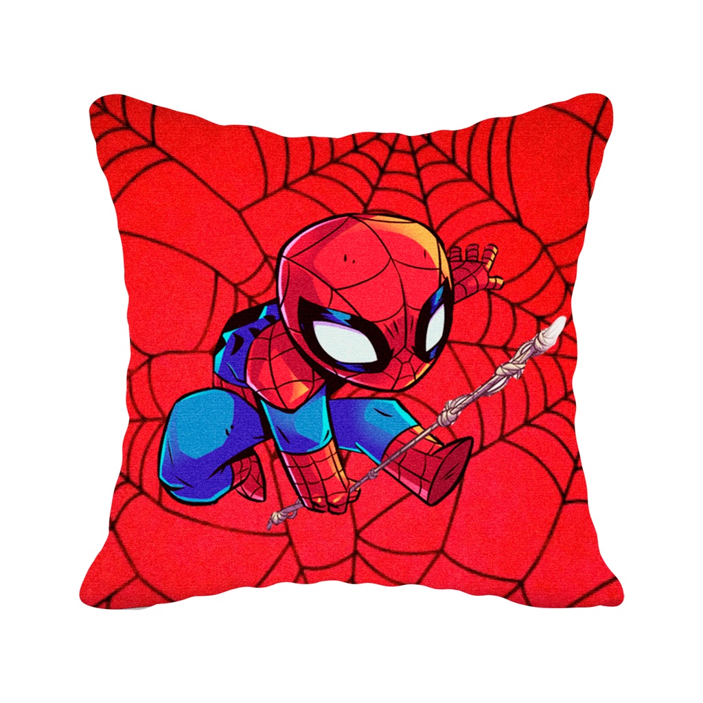 Almofada Infantil Heróis com Enchimento - Completa- Veludo Estampa Digital -  Velvet Print - 32cm x 32cm. em Oferta na Shopee