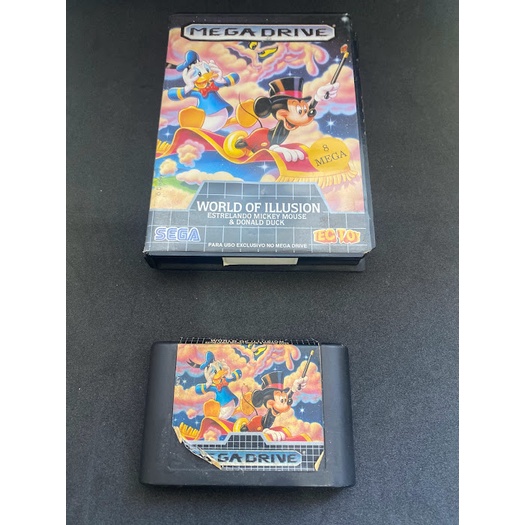 world of illusion mega drive