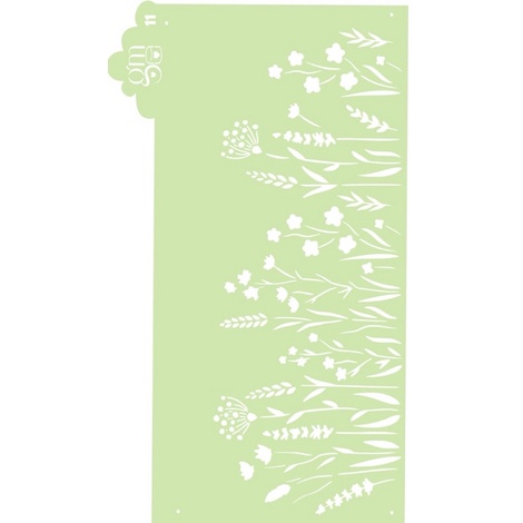 Estêncil 11 Jardim- Grasi Morais em Oferta na Shopee