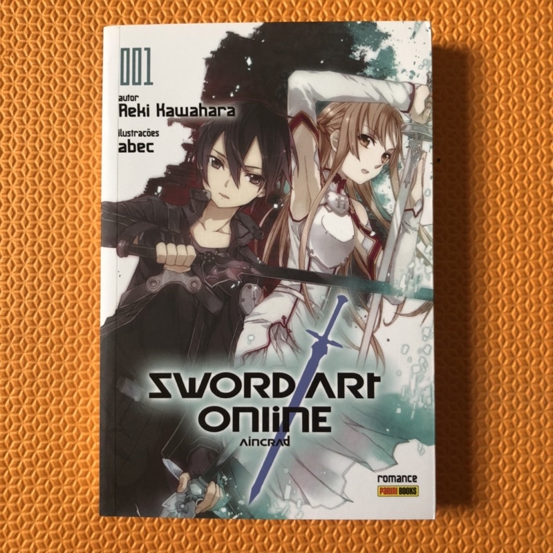 Light Novel Sword Art Online Aincrad Vol.1 - Escorrega o Preço