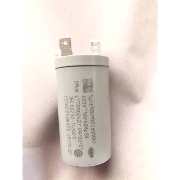 Capacitor centrifuga wanke de 15 kg 5uf 400v