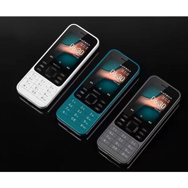 2022 Mais Recente Nokia 6300 WIFI 4G Telefone Móvel GSM dual card Estudante Idosos