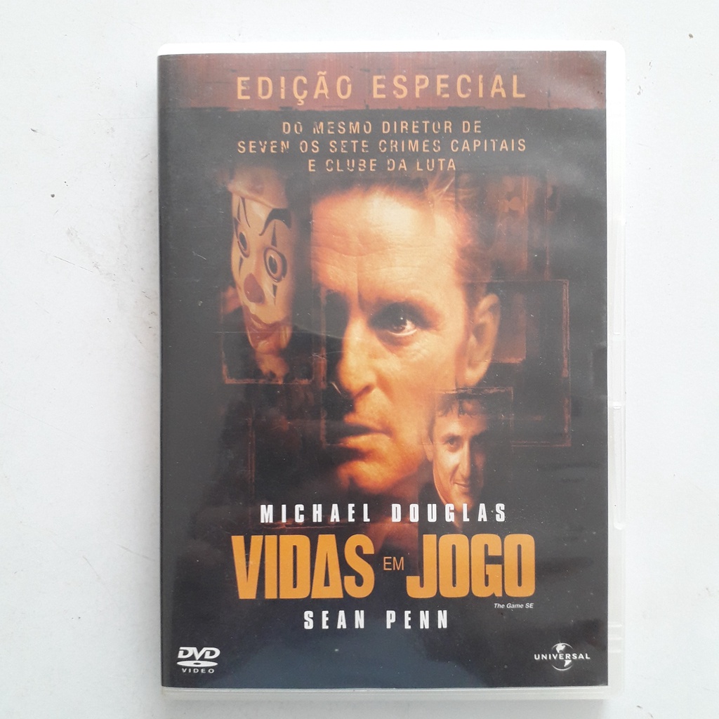 DVD Vidas Em Jogo - Michael Douglas - Sean Penn