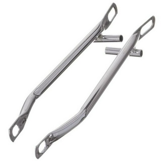 Alça Lateral Aço Tubular Pro Tork Para Moto Honda CG 125 1983 1984 1985 1986 1987 1988 1989 1990
