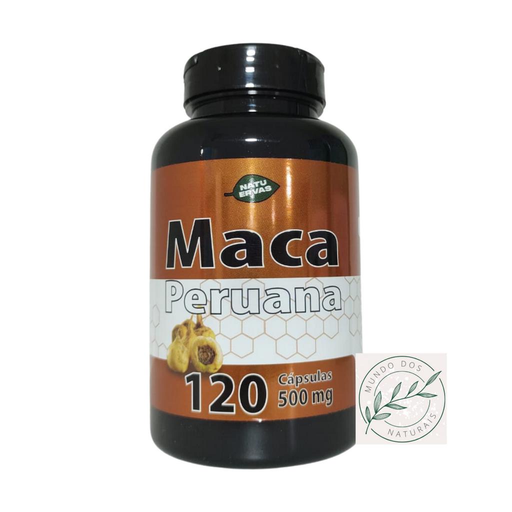 maca peruana mais energia 120 capsulas 500 mg