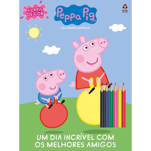 Peppa Pig - Um Dia Incrível com os Melhores Amigos - Books & Magazines