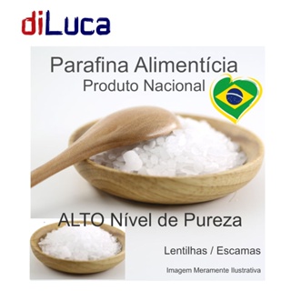 Parafina 100% Alimentícia Doces Culinária - 500gr em Oferta na Shopee